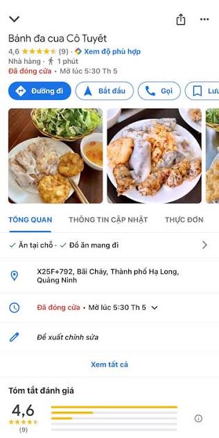 Ảnh minh họa 3: Bánh đa cua Cô Tuyết Hạ Long: địa chỉ, món nên thử và kinh nghiệm đi ăn
