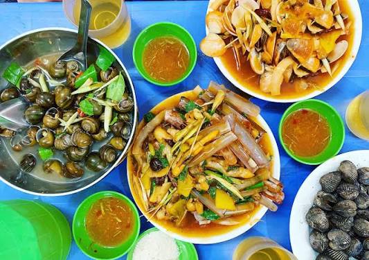 Ảnh minh họa 4: Ăn gì ở Hạ Long? Ghé Ốc Sơn Béo để thử quán ốc gần bãi tắm Hòn Gai