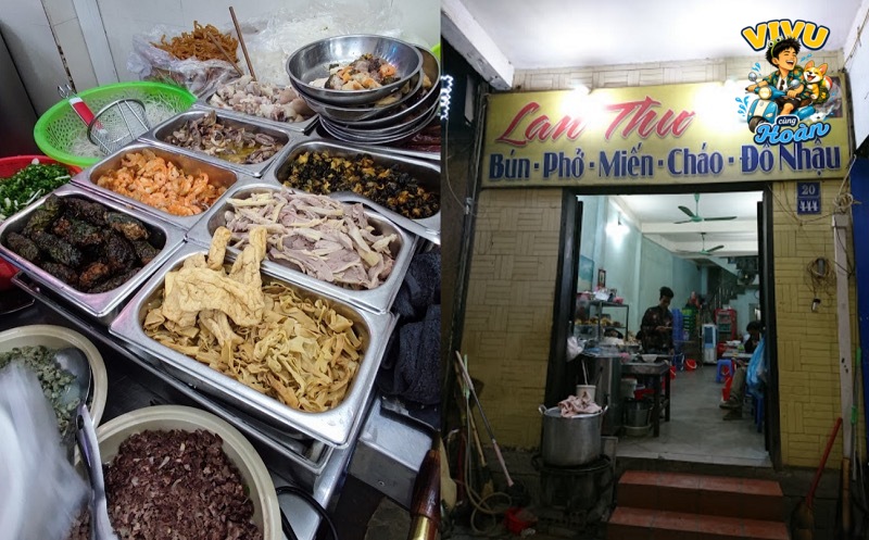 Vi Vu cùng Hoàn gợi ý Quán ăn đêm Lan Thư: ăn gì, đi thế nào?